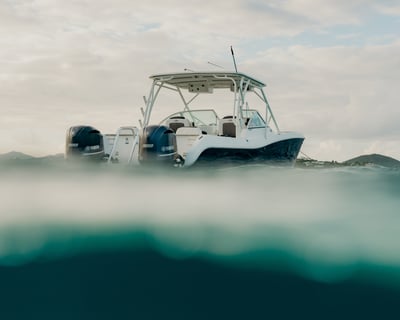 Snorkeling Charter in St. Thomas on a 29' World Cat