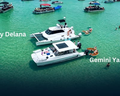 Full-Day Catamaran Charter in Miramar Beach