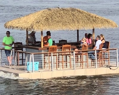 90-Minute Alcohol-Inclusive Tiki Boat Cruise