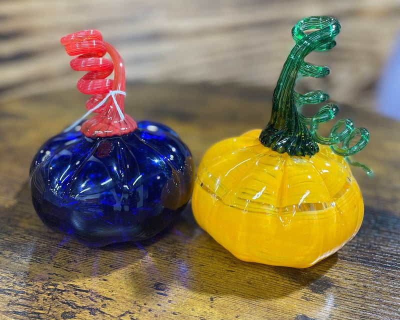 Glassblowing Class in Macon, Make a Blown Glass Pumpkin