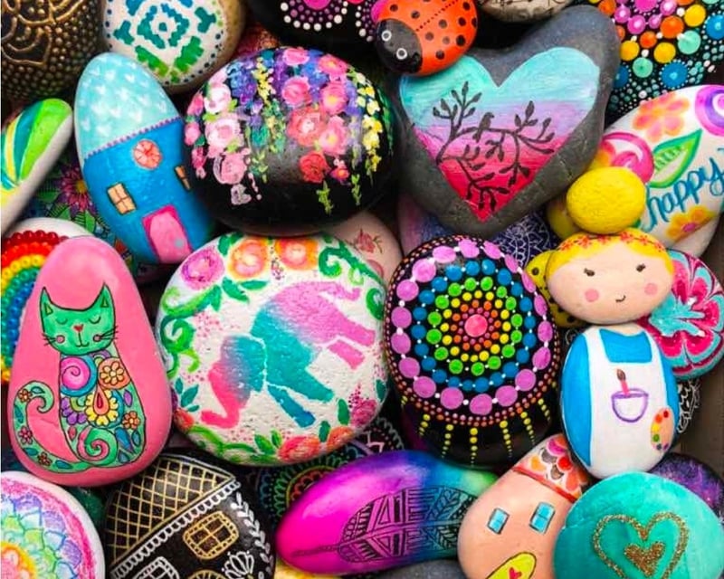 Family Rock Painting & Decorating Class in Kansas City