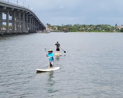 Guided SUP Lesson on Protected Halifax River