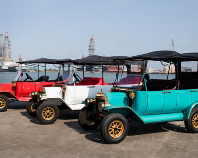 Explore on a 5-Seat Electric Cart Rental