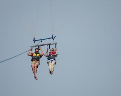 Parasail & Banana Boat or Bumper Tube in Oahu