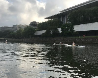 On-Water Sculling Class in Washington, DC