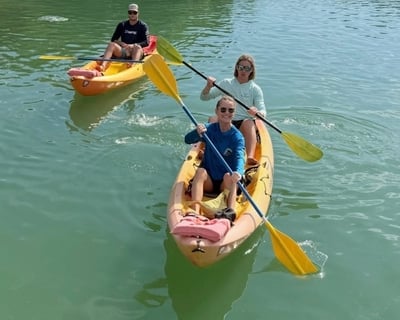 Double Kayak Rental on White Bear Lake