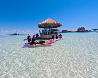 Crab Island Tiki Boat Cruise