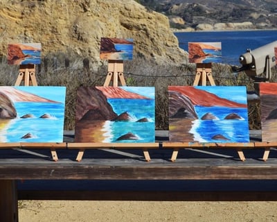 Plein Air Painting Kit In Rancho Palos Verdes