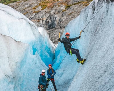 Knik Glacier Helicopter & Ice Climbing Guided Tour
