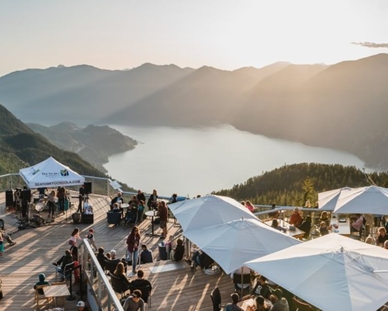 Sea to Sky Gondola Ride in Squamish with Howe Sound Views