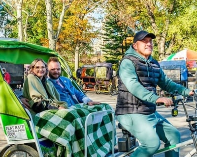Explore Central Park on a Private Pedicab Tour