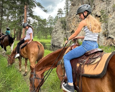Express Trail Ride in Custer State Park