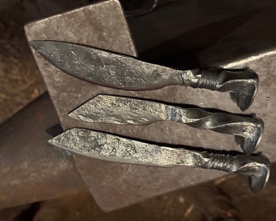 Railroad Spike Knife Blacksmithing Class