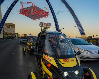 Ride a 2-Hour Las Vegas Strip GoCar Night Tour