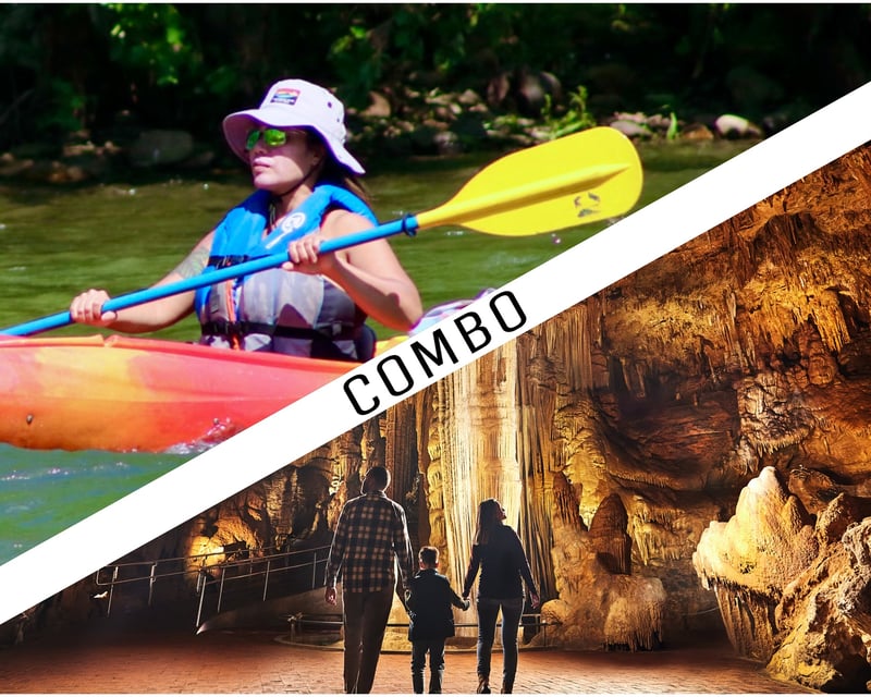 Shenandoah River Canoe or Kayak Trip & Luray Caverns