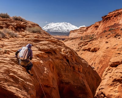 North Wash Slot Canyon Canyoneering