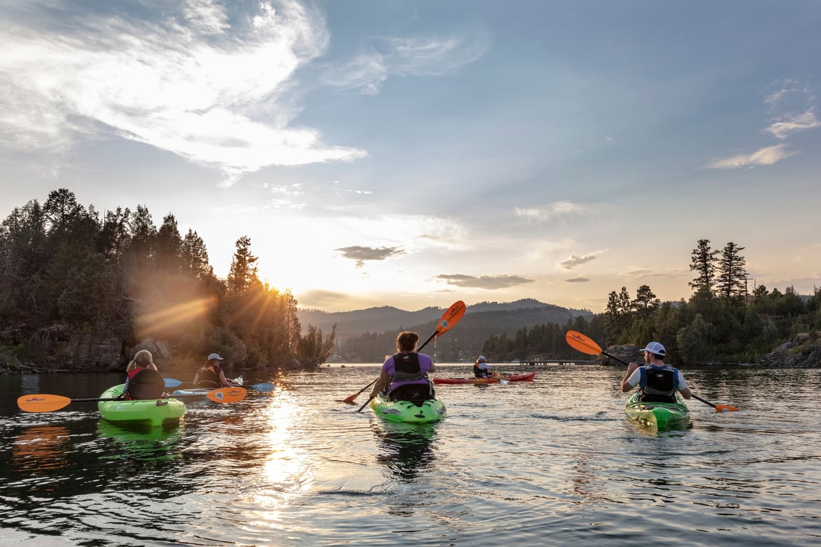 Flathead Lake Kayak Tour to Wild Horse Island