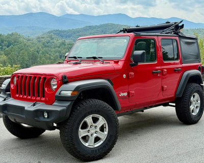 Full-Day Jeep Rental in Tellico Plains