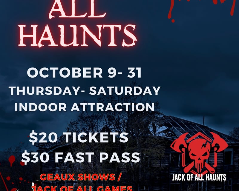 Indoor Theater Haunted House in Broken Arrow