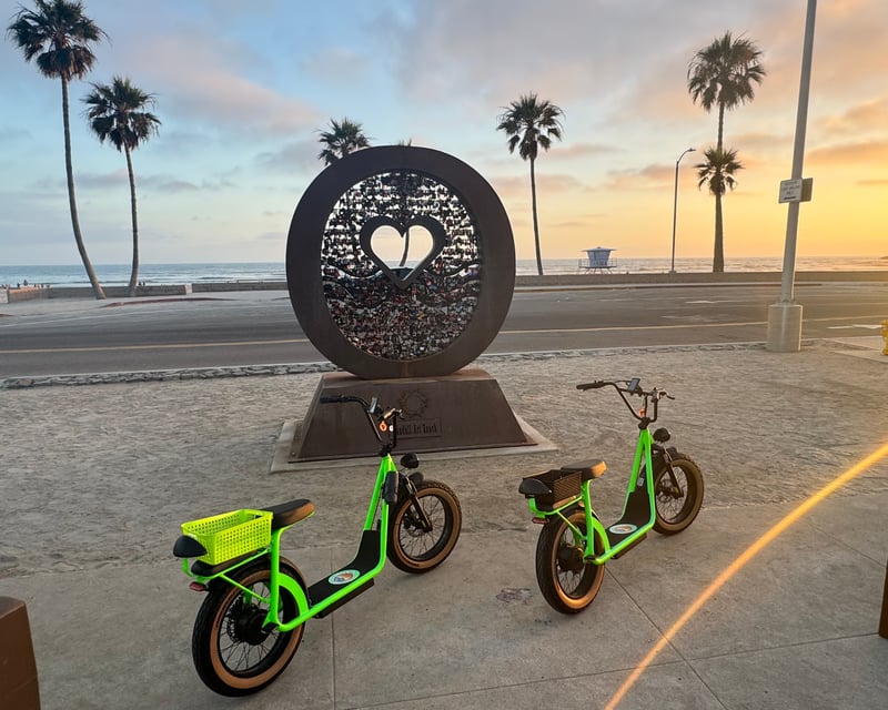 3-Hour Oceanside Electric Scooter Rental