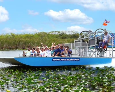 Private 60-Minute Everglades Airboat Tour & Alligator Show