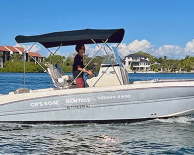 Siesta Key 22' Center Console Boat Rental