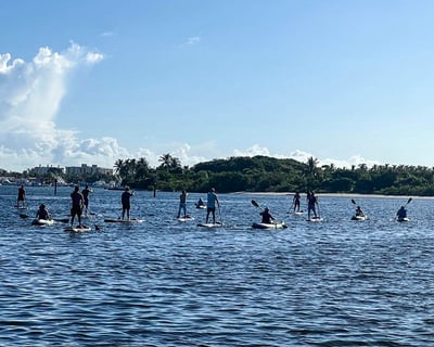 Guided Peanut Island Kayak & Paddleboard Tour