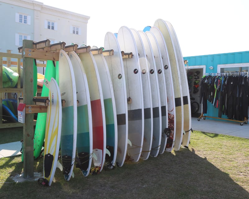 7'2" Surfboard Rental in Carolina Beach