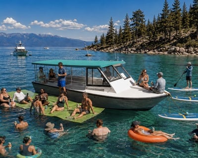 Lake Tahoe Party Boat Charter
