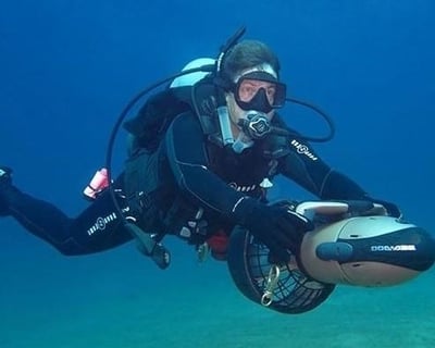 1-Tank Diver Propulsion Vehicle Dive at Casino Point