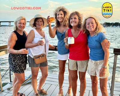 Cruise Beaufort & Port Royal on a 1.5-Hour Tiki Boat