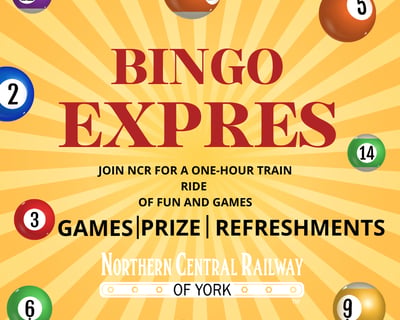 1-Hour Bingo Train Ride to Glen Rock