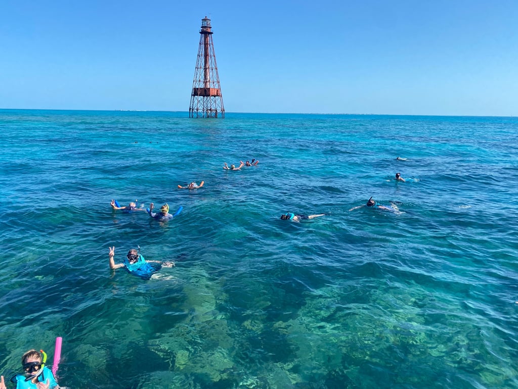Snorkel Sombrero Key Light Reef From Marathon