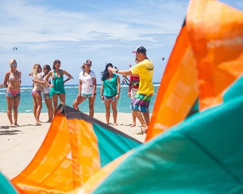 Private Beginner Kiteboarding Lessons in San Juan