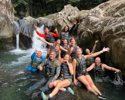 Waterfall & Natural Waterslide Tour in El Yunque
