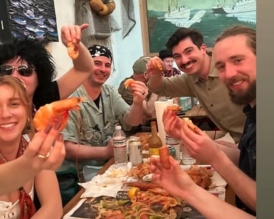 New Orleans Shrimp Boil Cabaret with Live Music