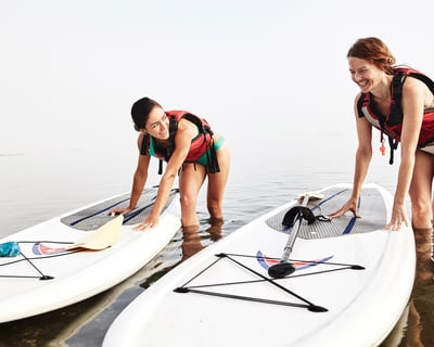 SUP Fitness Class in Portland