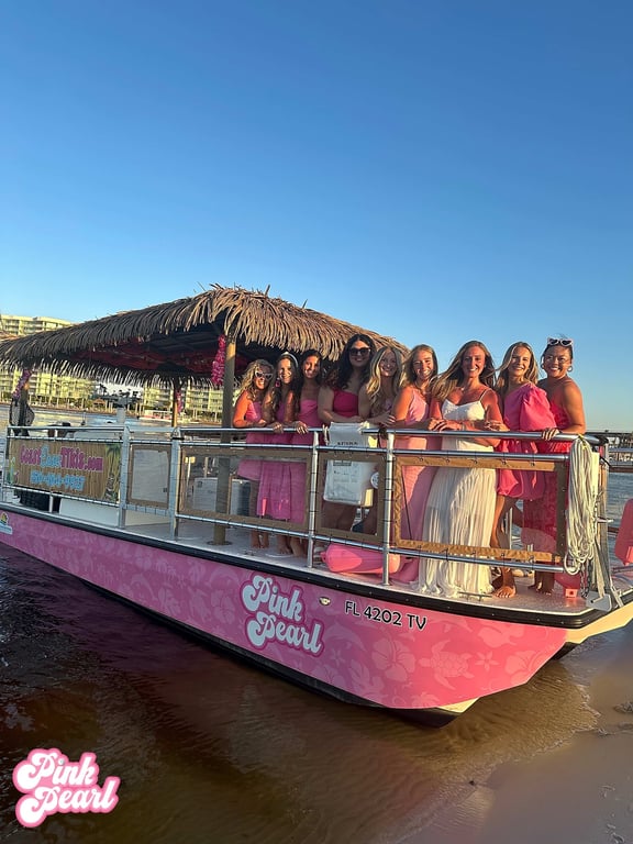 Orange Beach Private Tiki Boat Bachelorette Cruise