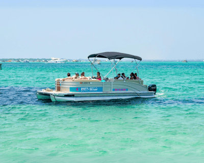 Pontoon Boat Rental Near Crab Island Destin