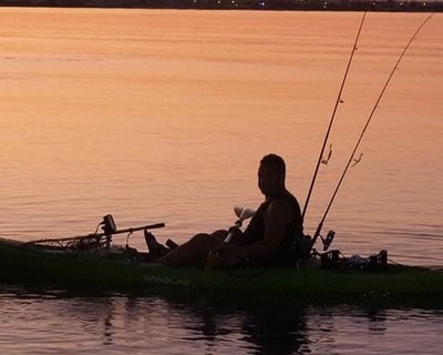 12' Fishing Kayak Rental in Auburn