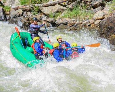 Clear Creek Class IV-V Advanced Rafting Tour