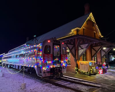 Thomaston Northern Lights Train Ride