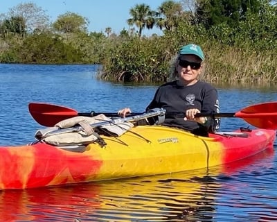 Single Sit-In Kayak Rental at KP Hole Park