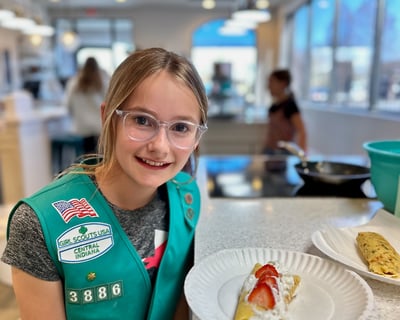 Girl Scout Troop Cooking Class in Carmel, IN