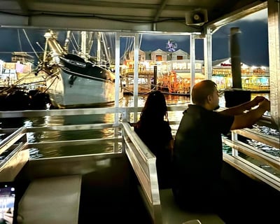 Galveston's Only Haunted Pontoon Harbor Tour