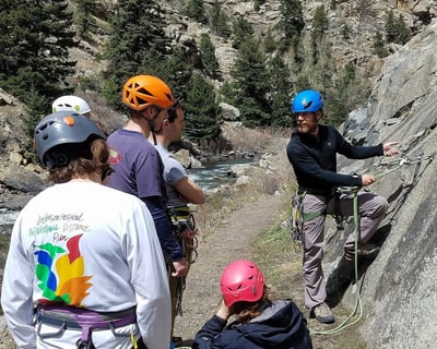 Multipitch Climbing Lesson in Colorado Springs