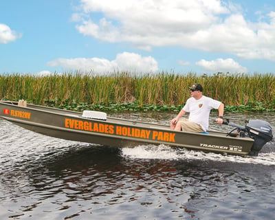 Explore the Everglades on a 14' Jon Boat Rental