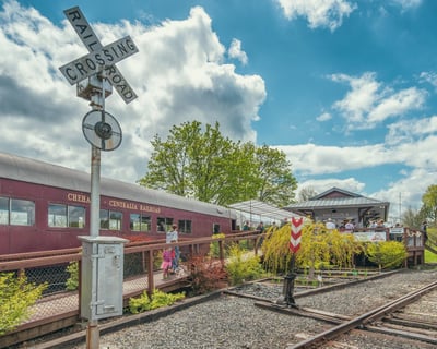 1920s Train Ride Through Chehalis Valley