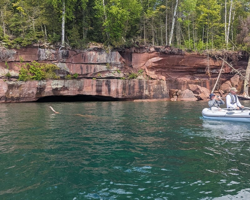 Private Apostle Islands Sail & Sea Cave Exploration