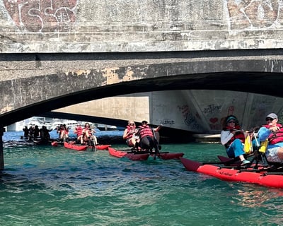 Guided Water Bike Tour of Condado Lagoon